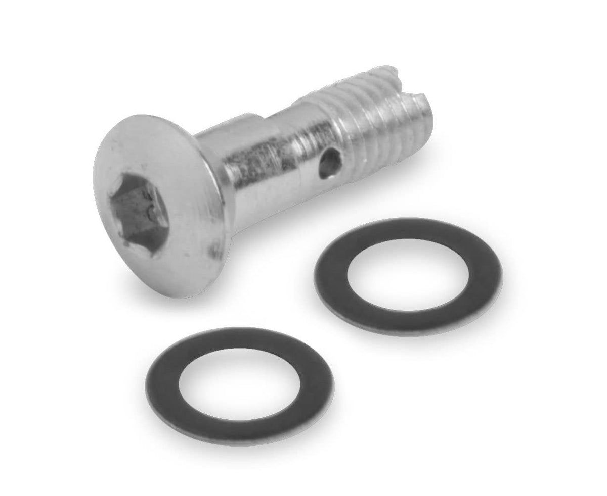 Holley 121-8 Discharge Nozzle Screw - Hollow (Hex Head)