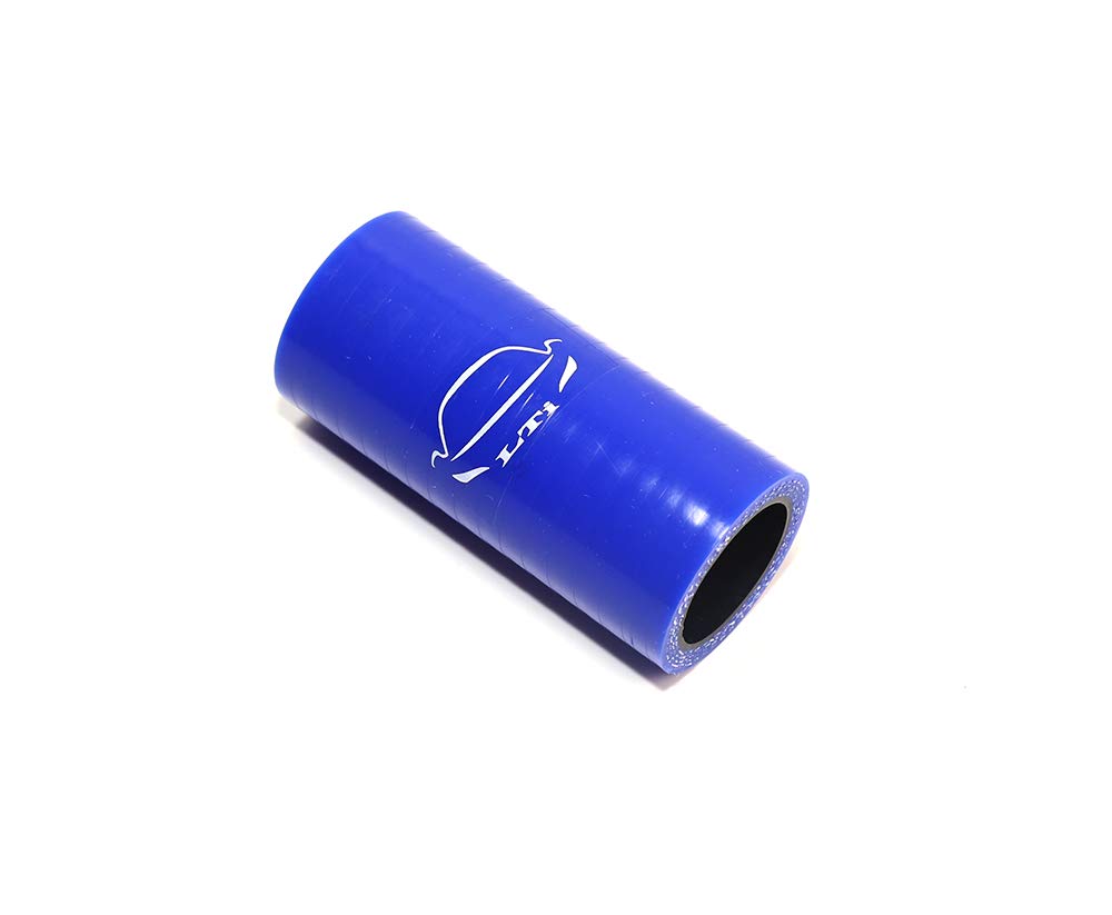 LTI Universal (25mm) 1'' ID Straight Silicone Hose Coupler 4-Ply Reinforced High Performance (1'' BLUE)