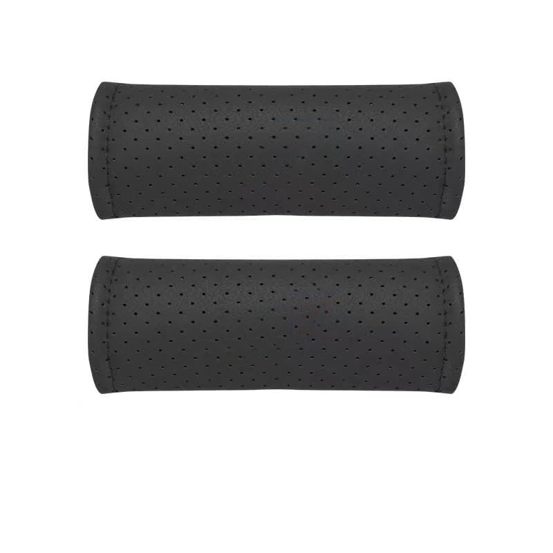 2 Pcs Leather Door Handle Cover Soft Car Handle Protector Compatible with BMW 1 2 3 4 5 6 7 Series X1 X2 X3 X4 X5 X6 Interior Ac