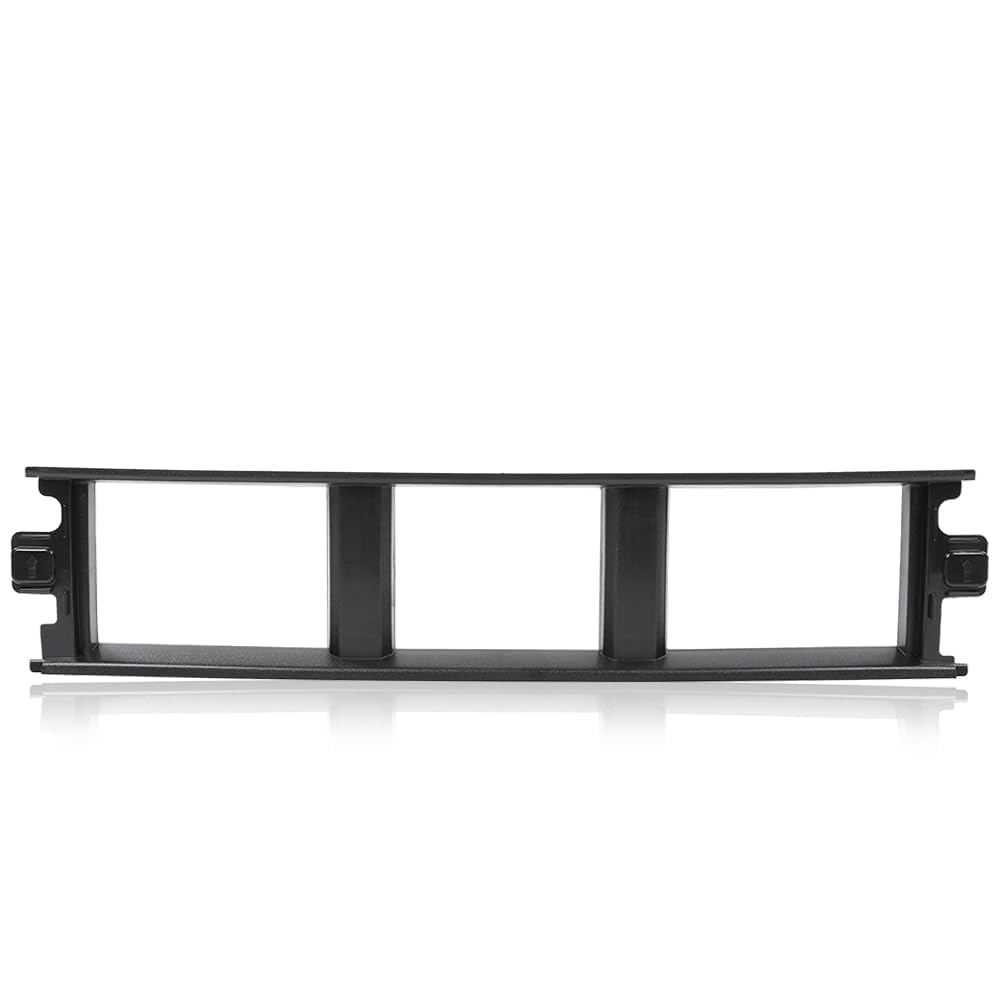 Pit66 Front Bumper Center Cover Without Metal Clips Compatible With Ford F150 2018 2019 2020 (3.3L And 5.0L Models Only) #Jl3Z17