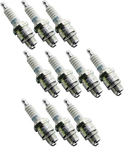 NGK 4551 Pack of 10 Spark Plugs (BR9HS-10)