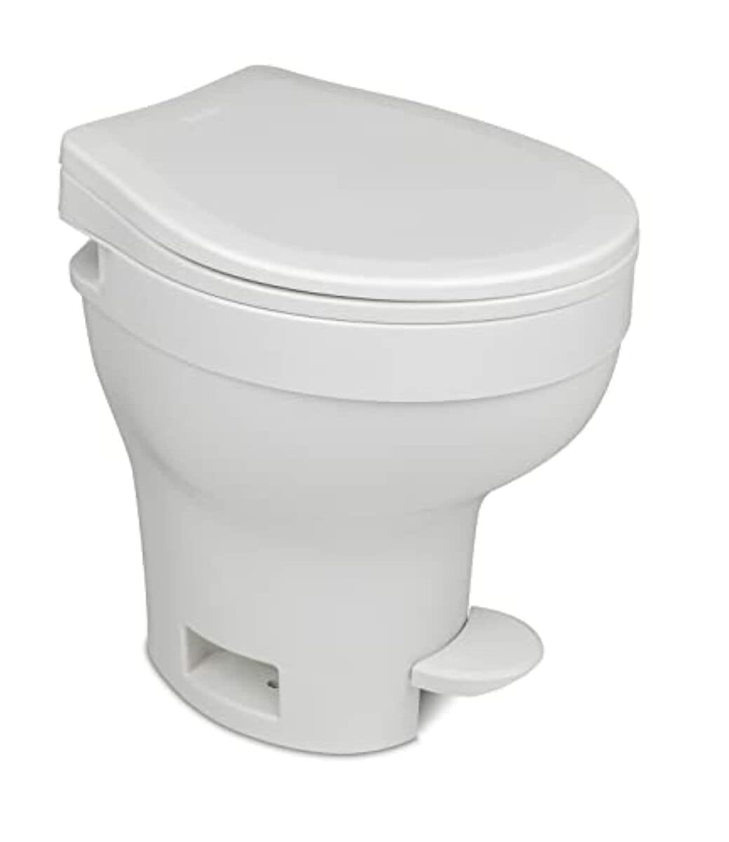 Thetford Aqua-Magic VI High Profile Toilet - Standard Size, White, Durable Design for RV and Marine Use