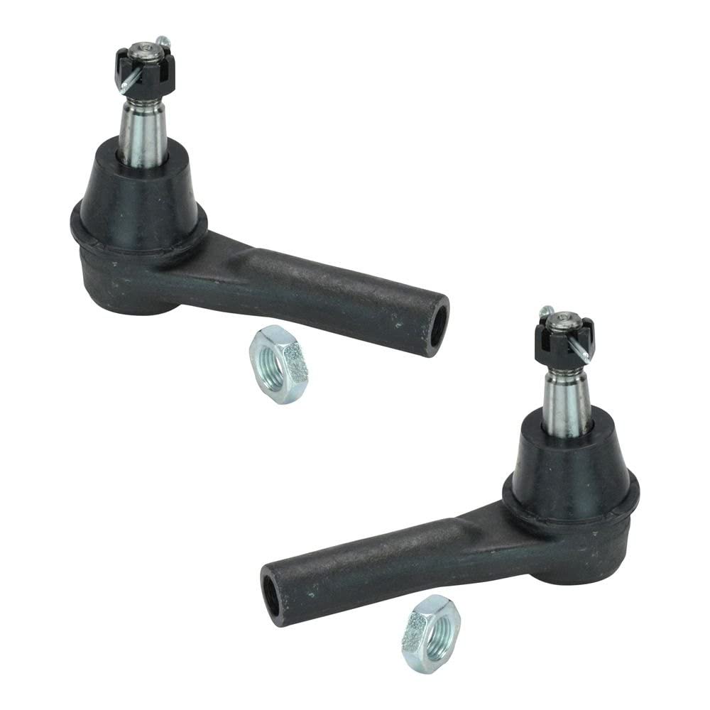 TRQ Front Outer Tie Rod Set Compatible with 1996-2007 Ford Taurus 1996-2005 Mercury Sable