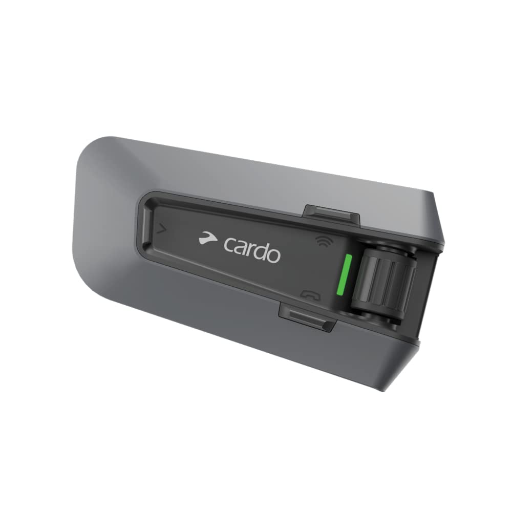 Cardo PACKTALK Edge Off-Road Vehicles ORV, Snowmobile, Side x Side, ATV Communication for Every Terrain - Dual Pack, Black