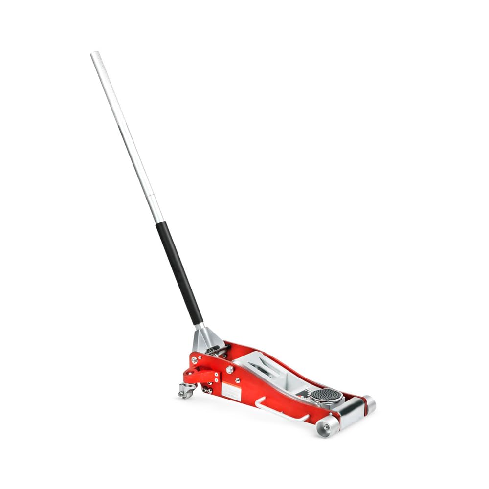 AFF 3 Ton Wrecker Service Jack, Lightweight Anodized Aluminum Frame, Double Pumper Technology, 210