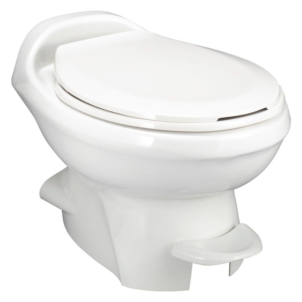 Aqua-Magic Style Plus Rv Toilet / Low Profile / White - Thetford 34433