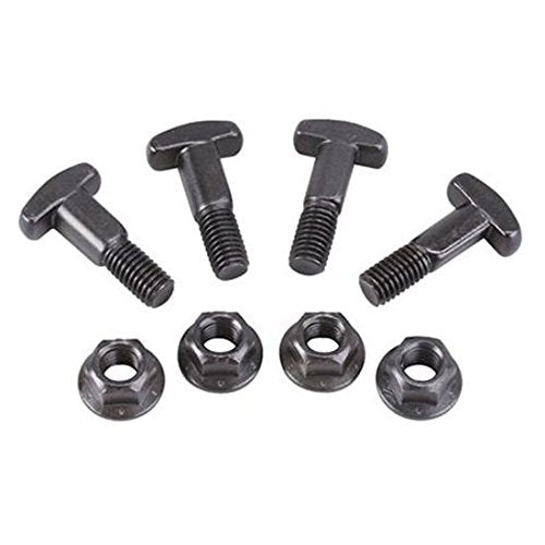 Speedway Motors Mustang II Upper Control Arm T-Bolts, Original Design, Easy Install, Set of Four with Nuts, Bolt Length 2-1/8 , 
