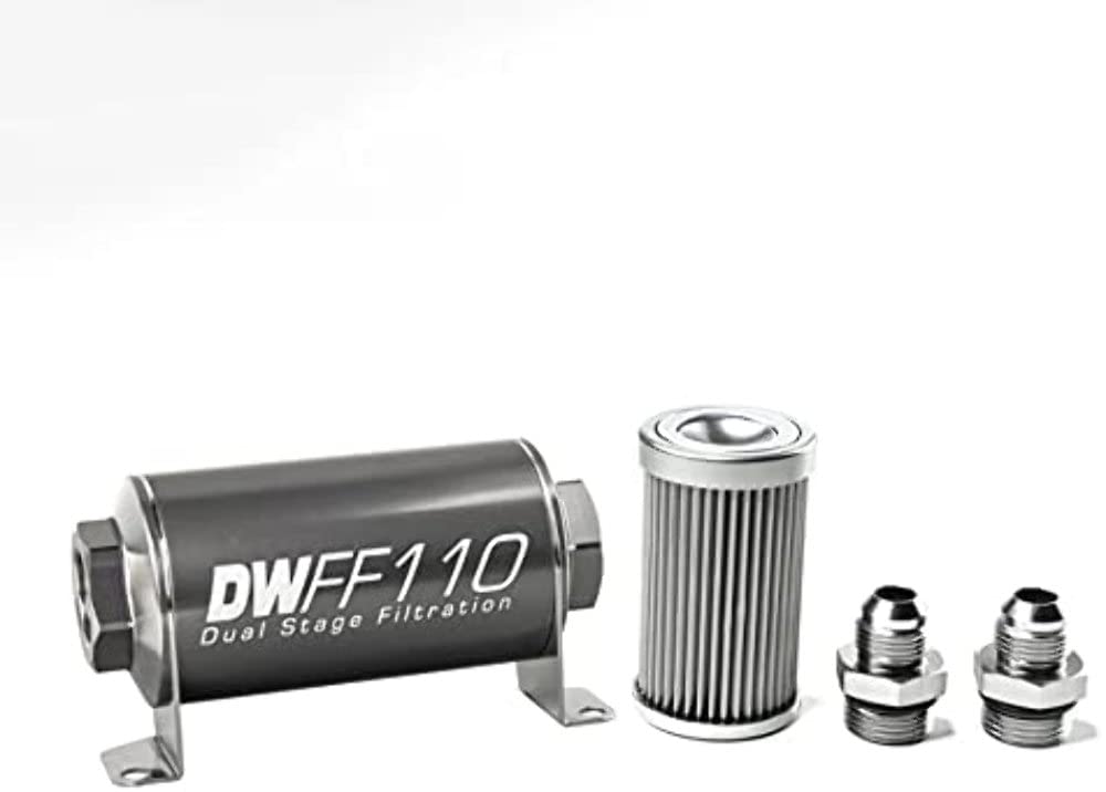Deatschwerks - in-line Fuel Filter and housing kit (8-03-110-010K-8)