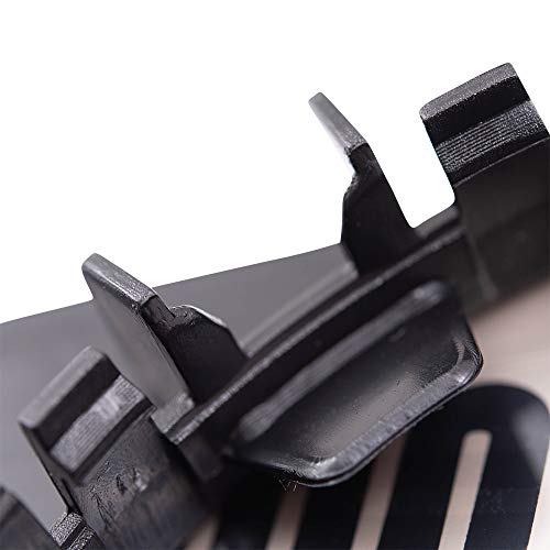 Brock Replacement Driver and Passenger Side Clear Mirror Glass and Base with Heat W/O Split Glass Compatible with 1999-2007 Golf 1999-2005 A4 1998-2004 Passat 1999-2002 Cabrio 1996-2001 A4