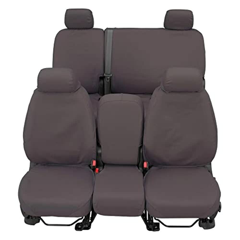 Covercraft Ss8396Pcgy Seatsaver Second Row Custom Fit Seat Cover For Select Ram Pickup Models - Polycotton (Grey)