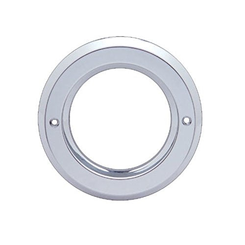 United Pacific (10) Round Chrome Bezels/Covers 2.5 LED Side Marker Clearance Lights