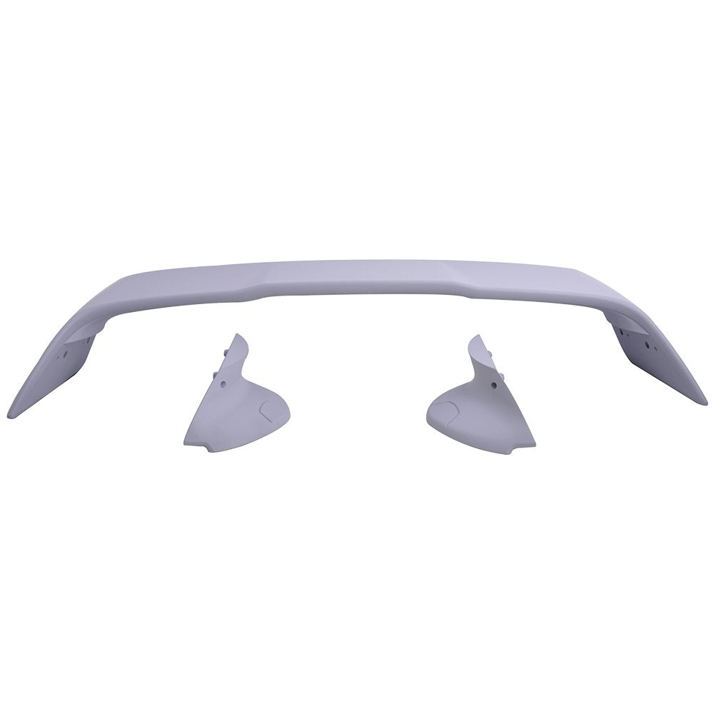 Trunk Spoiler Compatible with 2008-2017 Mitsubishi Lancer and 2008-2015 Evolution EVO X 10, EVO Style Unpainted ABS Car Exterior