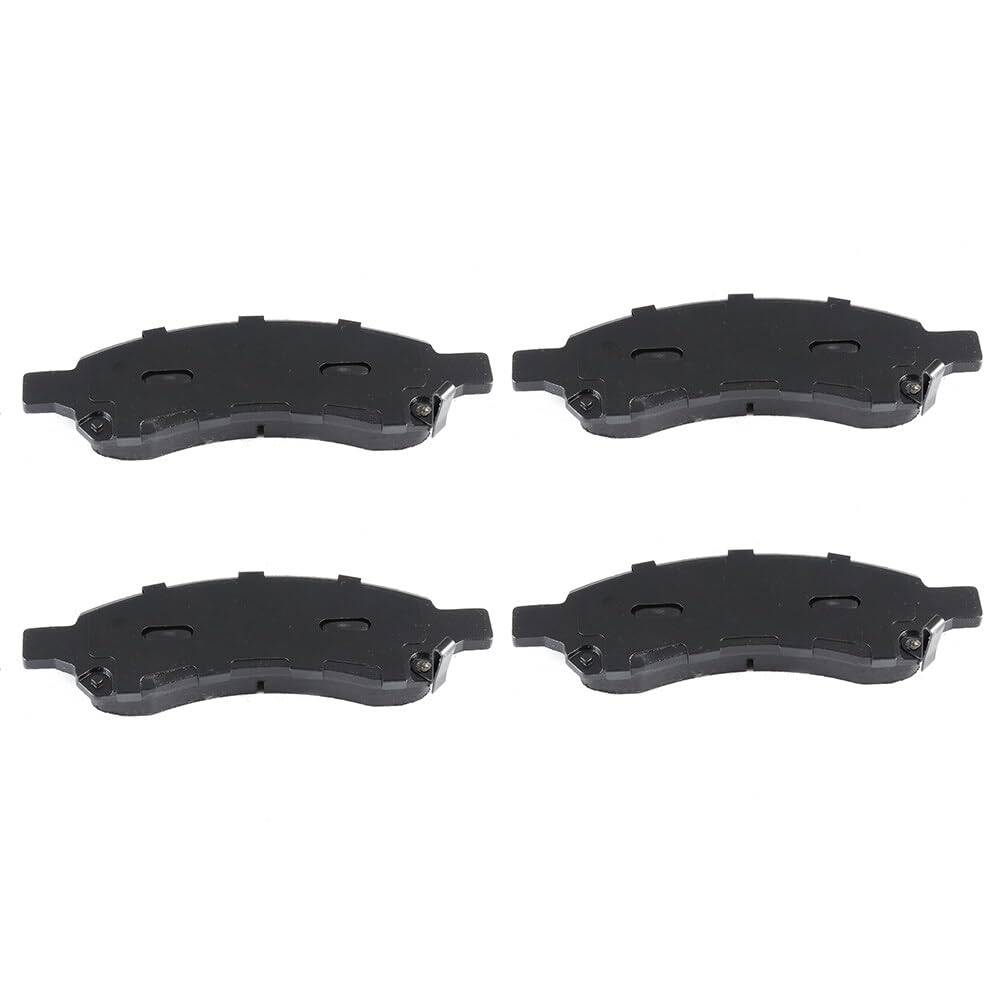 Automuto 4Pcs Front Semi-Metallic Disc Brake Pads Set D1169 For Buick Enclave Rainier For Chevrolet Colorado Ssr Trailblazer Tra