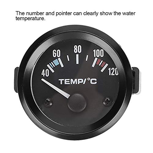 Electrical Water Temperature Gauge, 2" Led Digital Water Coolant Temperature Gauge