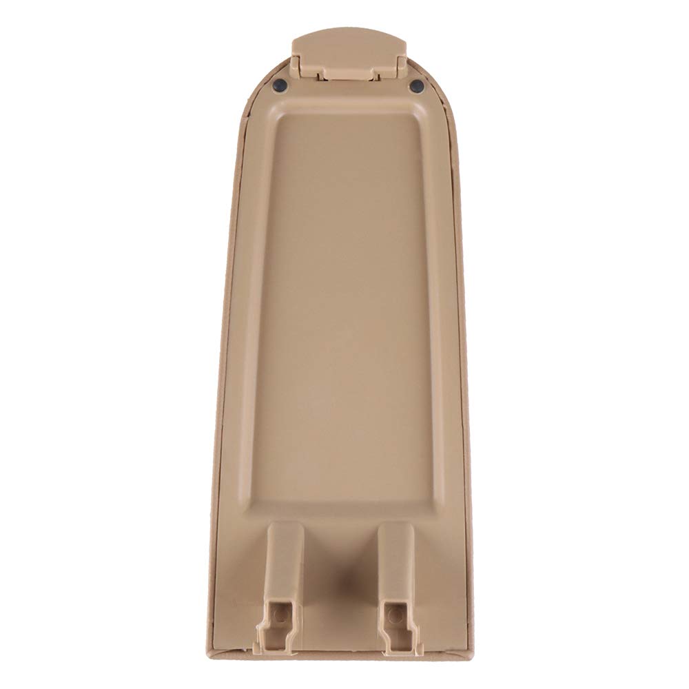 Eccpp Armrest Center Console Lid Cover W/Base For 1999-2009 For Volkswagen For Jetta Armrest Cover Beige
