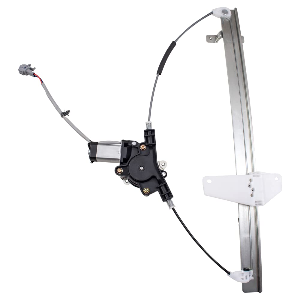 Autoandart Brock Replacement Drivers Rear Power Window Lift Regulator W/Motor Assembly Compatible With 04-15 Armada Titan Pickup