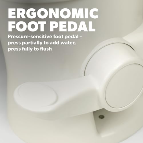 Dometic 320 Series Standard Height Toilet, Bone