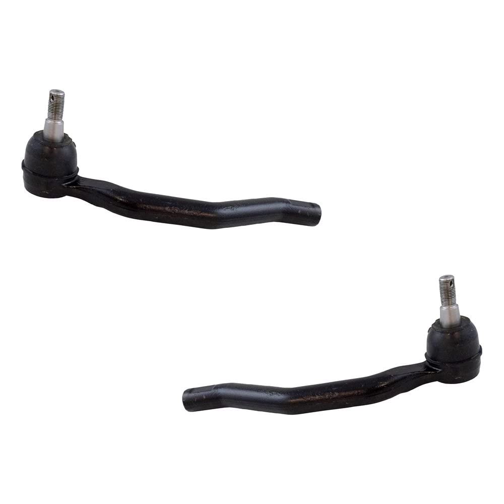 TRQ Front Outer Tie Rod Set Compatible with 2011-2017 Nissan Quest