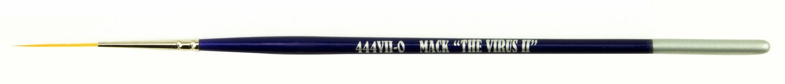 Set Of 4 Size 0-4 Series 444Vii The Virus Ii Scrolling Script Pinstriping Brush With Soft Golden Synthetic Hair