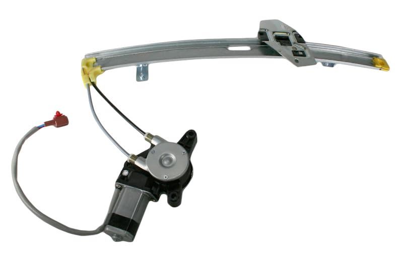 Trq Rear Right Power Window Regulator & Motor Assembly Passenger Side Compatible With 1990-1993 Honda Accord