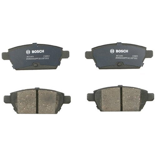 BOSCH BC1161 QuietCast Premium Ceramic Disc Brake Pad Set - Compatible with Select Ford Fusion; Lincoln MKZ, Zephyr; Mazda 6; Me