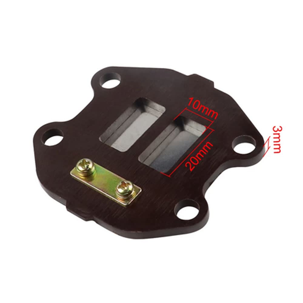 Wai Danie Reed Valve Intake Valve Plate Compatible With Yamaha Pw50 Pw 50 Py50 Peewee 1981-2009 Dirt Pit Bike Motorcycle Part