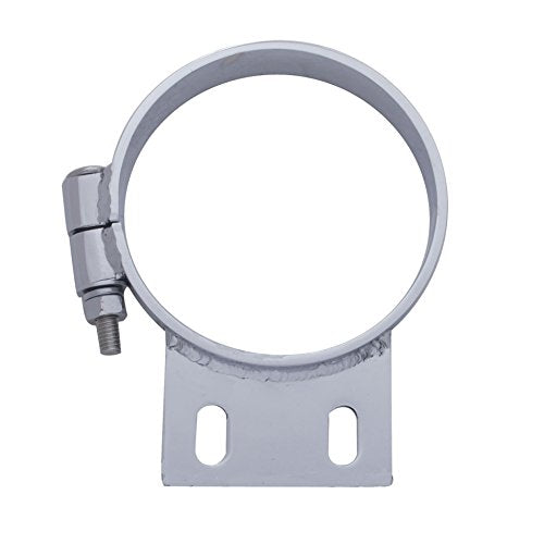United Pacific 10327 5&quot; Peterbilt Chrome Cab Exhaust Clamp