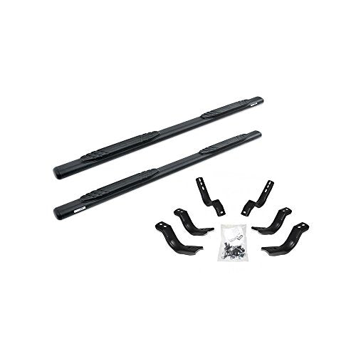 Go Rhino 104441580T 4 1000 Series Side Steps With Mounting Bracket Kit For Toyota 07-21 Tundra (Extended Cab Pickup)