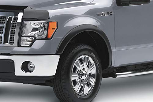 Egr 783374 Oem Look Fender Flare Set, Matte Black Finish, Compatible With Select Ford F-150 Models