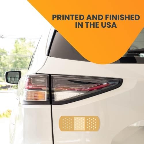 Magnet Me Up Band Aid Healing Symbol Decal - 3x8 Inches, Heavy-Duty Automotive Magnet for Car, Truck, SUV, Any Magnetic Surface