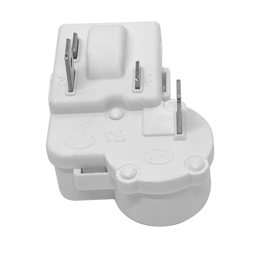 2Pin Refrigerator Over Load Protector Compressor Ptc Starter Relay Freezer Start Relay Replacement For Danby Haier Midea Mini Fridge Zhb69-120P15, Zhb60-120P4.7, Zhb60-120P15, Zhb45-105P15