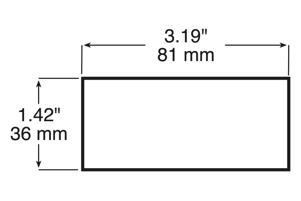 Peterson Manufacturing V483R Reflector