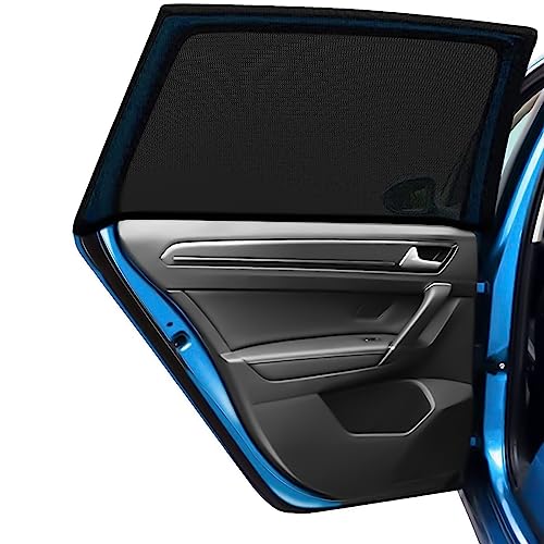 Car Window Shades For Baby, Peyou 2 Pack Car Side Window Sun Shades, Uv Protection Breathable Mesh Baby Window Covers, Universal Fit Most (99%) Of Cars, Privacy Protect For Kids,Family(44.9'X19.7')