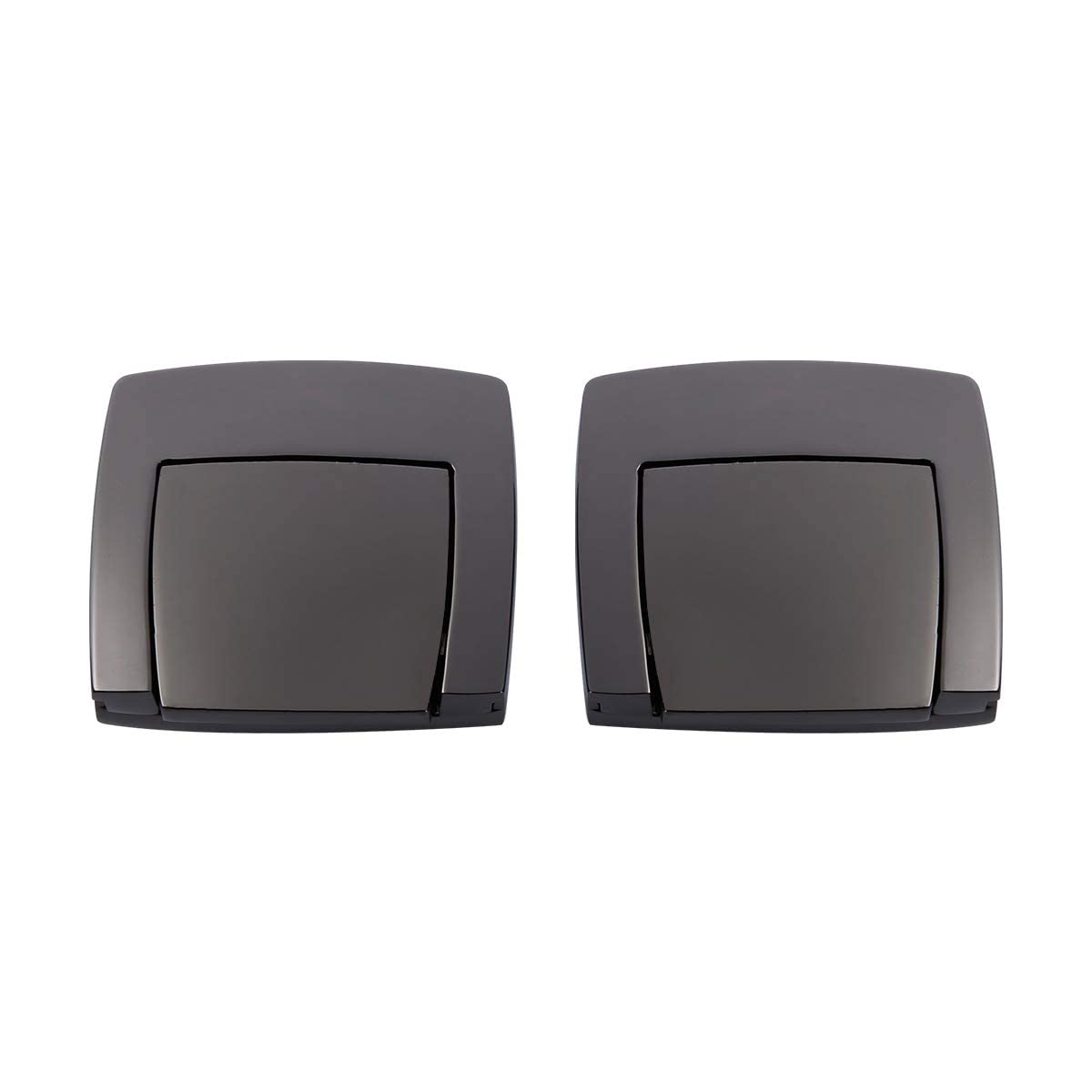 XYZMT Black Tour Pack Latches Lock Razor Chopped Fit For Harley 1980-2013 12 Touring Electra Road Glide Classic FLHTC FLHTCU Pol