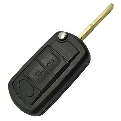 Replacement Key Fob Case Shell Fit For Land Rover Discovery Lr3 Range Rover Sport Flip Folding Keyless Entry Remote Car Key Fob