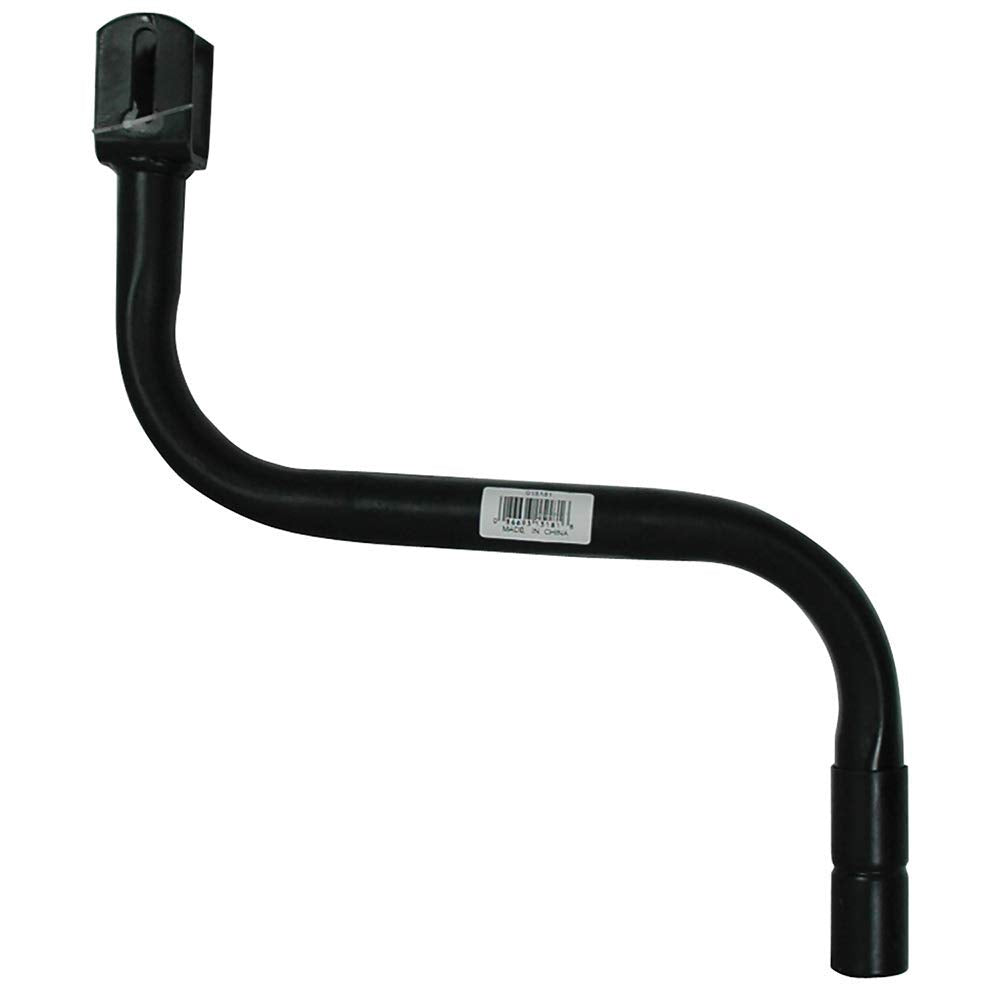 Jack Handle, 6-3/4 In Long, Steel, Black Paint, Bulldog Sidewind Jacks, Each