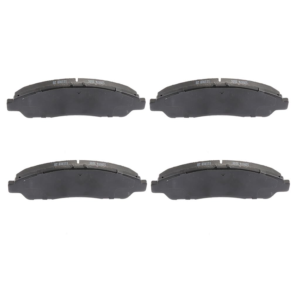 Eccpp D1378-8396 4Pcs Front Semi Metallic Disc Brake Pad Set Fit For Acura Mdx 2007-2019,For Acura Zdx 2010-2013,For Honda Pilot