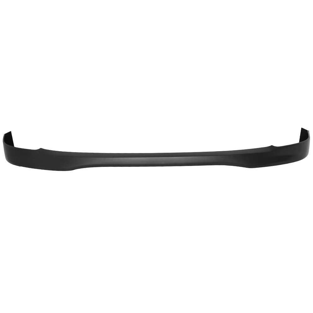 Front Bumper Lip Compatible With 2001-2003 Honda Civic 2 & 4 Door Coupe & Sedan, T-R Style PP Unpainted Black Front Lip Spoiler Spiltter by IKON MOTORSPORTS, 2002