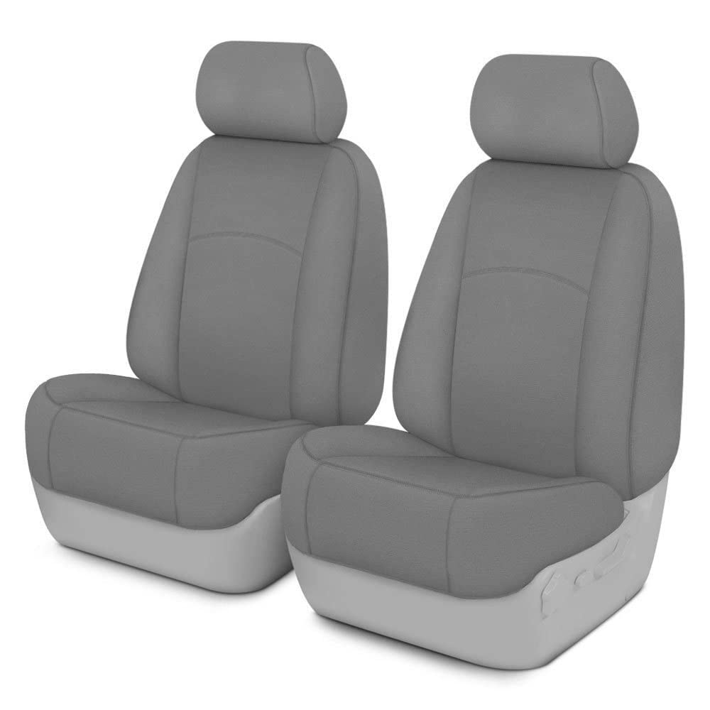 Covercraft Carhartt SeatSaver Front Row Custom Fit Seat Cover for Select Cadillac/Chevrolet/GMC Models - Duck Weave (Gravel) - S