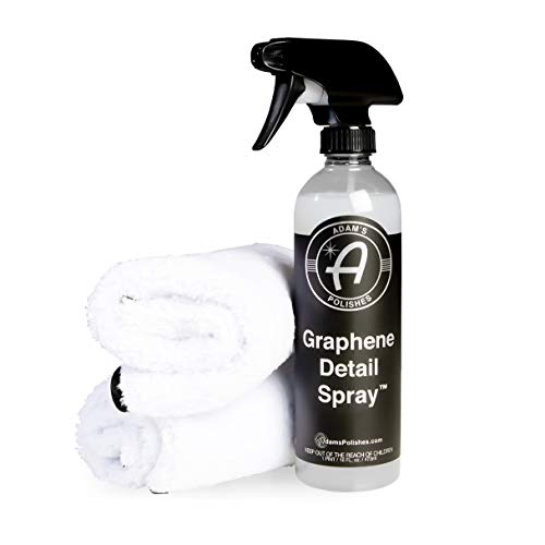 Adam   S Graphene Detail Spray (Combo) - Extend Protection Of Waxes, Sealants, & Coatings | Quick, Waterless Detailer Spray For