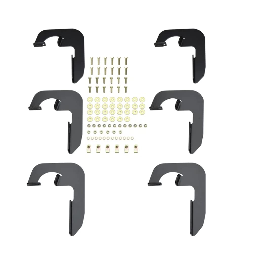 Westin 27-2145 Running Board Mount Kit Fits 2014-2018 Silverado Sierra 1500 Double Cab Crew Cab 2019 Silverado Ld Sierra 1500 Li