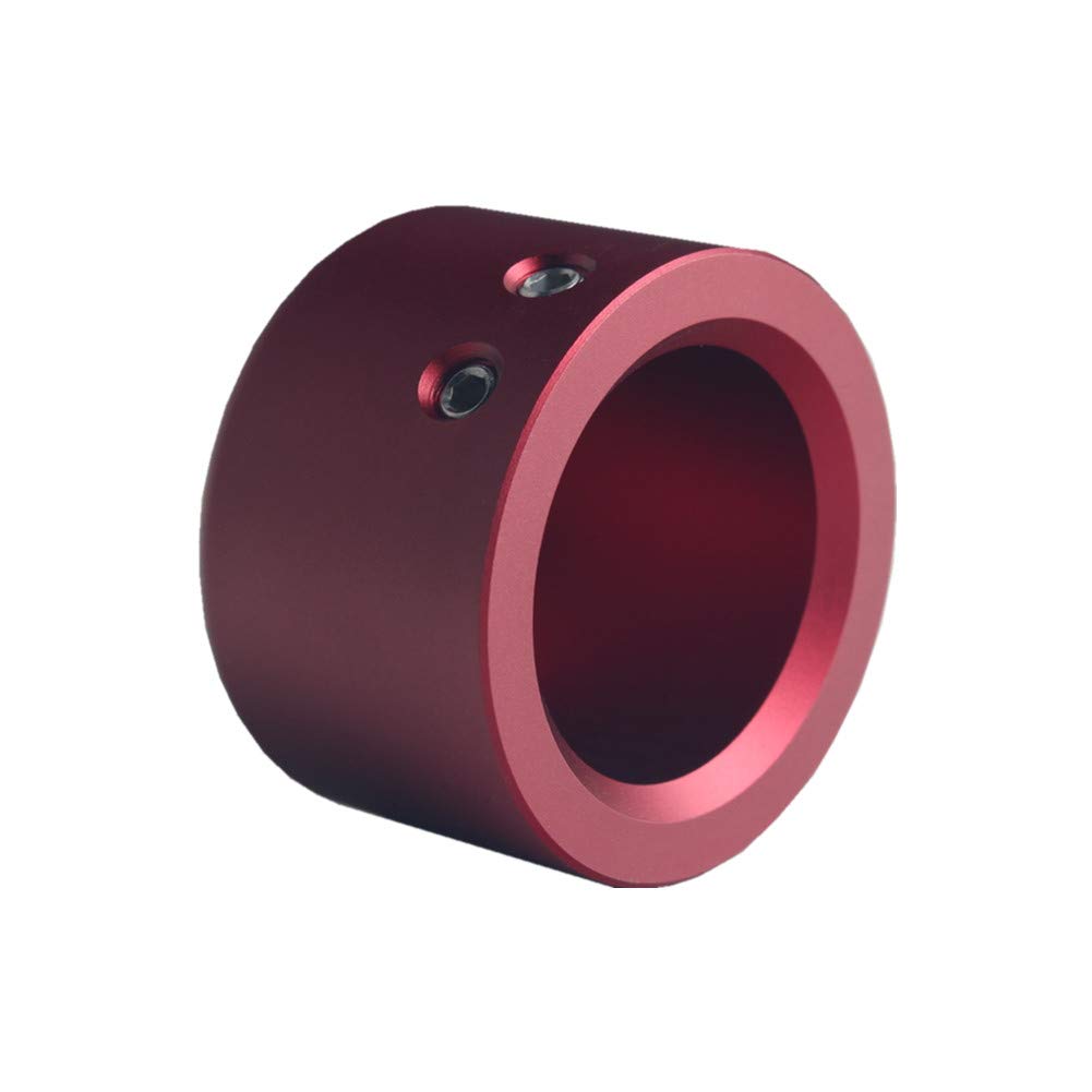 JGR Red Front Axle Nut Cover Caps for Harley Softail Electra Road Glide Sportster - Durable Motorcycle Accessories