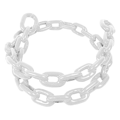 Greenfield - 3003.3864 2116-W White Coated Chain Anchor 5/16” x 5’