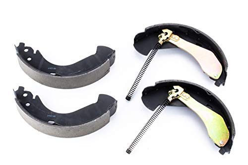Power Stop B855 Rear Autospecialty Brake Shoes For 2005 2006 2007 2008 Chevy Silverado 1500 Sierra 1500-6 Lug [Application Speci
