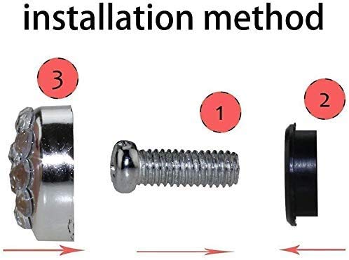 Bling Bling License Plate Frames -2 Pack-8 Row Pure Handmade Waterproof Glitter Rhinestones Crystal License Frames Plate For Car