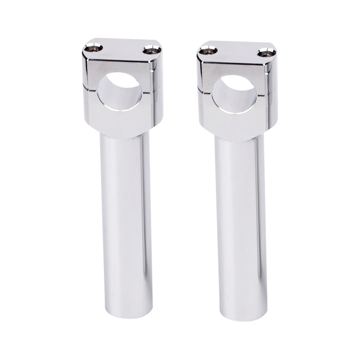 1 Handlebar Bar Risers Motorcycle Bar Clamps For Streetbob, Goldfire Straight One Piece Tall Handle Bar Riser Extension Kit Co