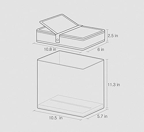 Kmmotors Aladdin Car Trash Can With Lid, Sturdy Big Trash Bin, Trash Bags Included, Simple Design (Large)