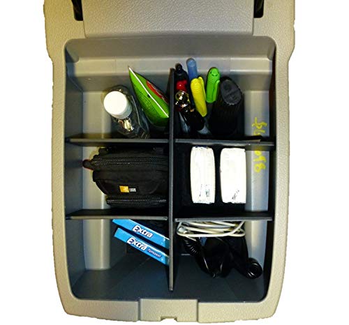 Vehicle Ocd - Center Console Organizer For Toyota Highlander (2008-2013) - Made In Usa - Slx116