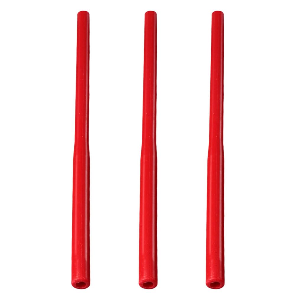 FAVOMOTO Rubber 3pcs Spark Plug Installation Tool Kit, Red, Wrench
