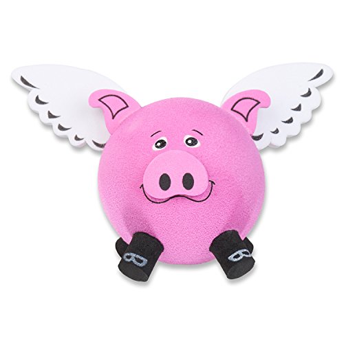 Tenna Tops Flying Pig Car Antenna Topper/Auto Mirror Dangler/Dashboard Buddy (Fits Fat Stubby Antenna)